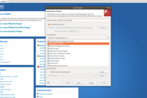 CODEO welcome screen with project selection