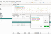 CODEO monitoring task visualizer