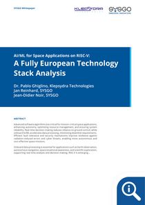 AI/ML for Space Applications on RISC-V