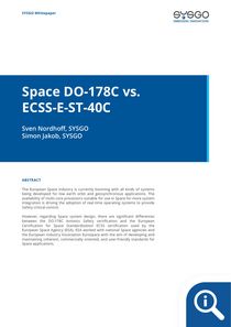 Space DO-178C vs. ECSS-E-ST-40C