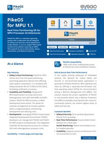 PikeOS for MPU Product Overview