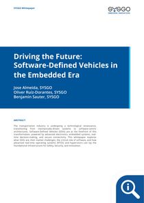 Software-Defined Vehicles in the embedded Era