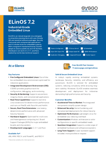 ELinOS Product Overview